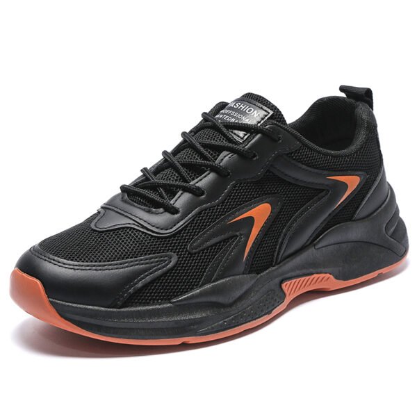 Lace Up Travel Soft Sole Comfort Shoes Outdoor Mesh Shoes Max Cushioning Wide Sneakers-dc2588